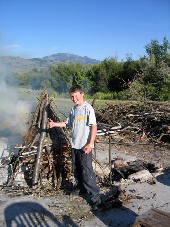2005 family reunion in Malad, ID